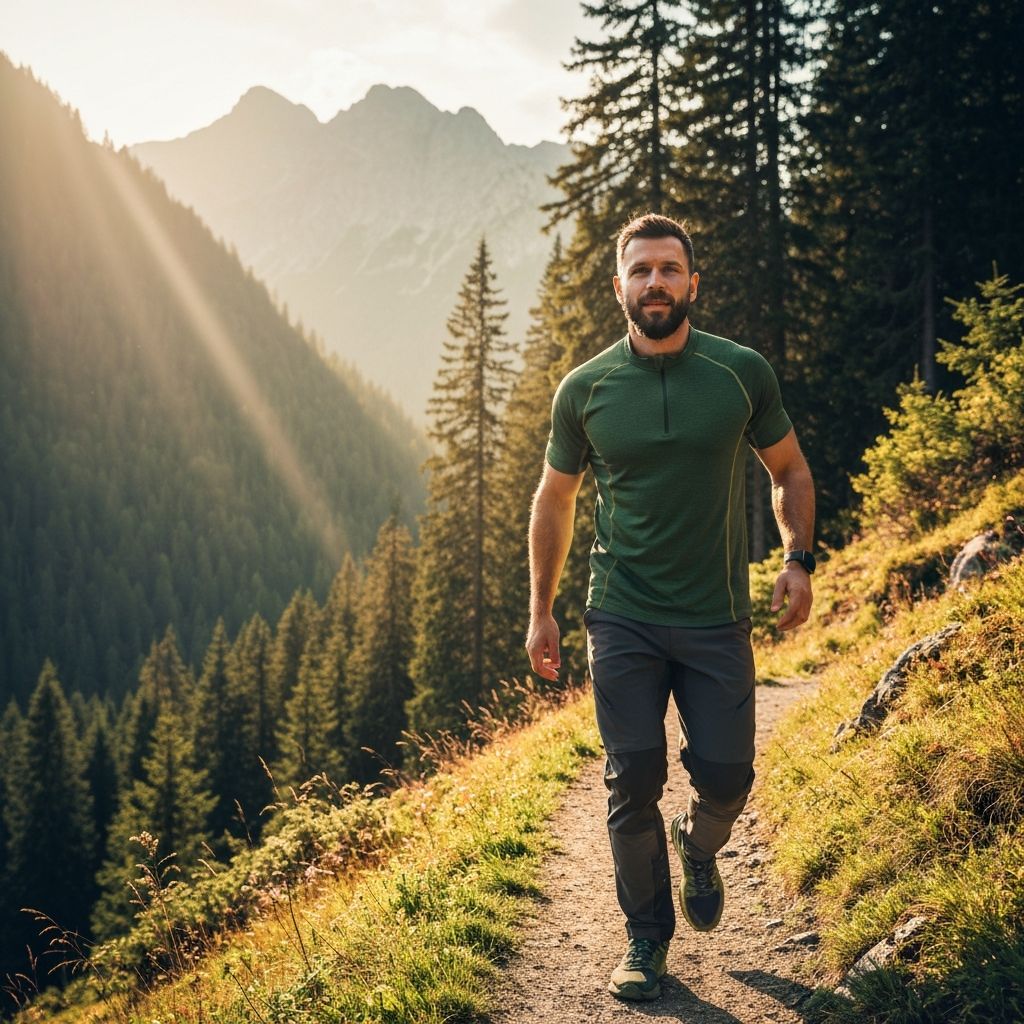 Active lifestyle for men